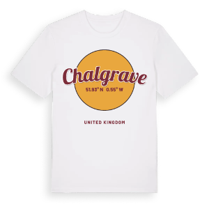 Chalgrave cirkel t-shirt – ekologisk bomull t-shirt från Pinshirt