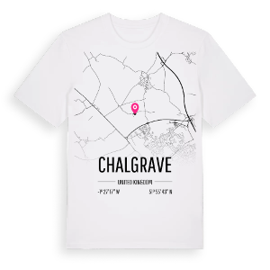 Chalgrave karta t-shirt – ekologisk bomull t-shirt från Pinshirt