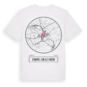 Chapel-en-le-Frith t-shirt – ekologisk bomull t-shirt från Pinshirt