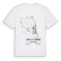 Chapel St. Leonards karta t-shirt