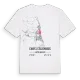 Chapel St Leonards karta t-shirt