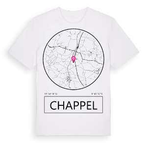 Chappel t-shirt – ekologisk bomull t-shirt från Pinshirt