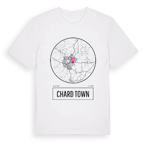 Chard Town t-shirt – ekologisk bomull t-shirt från Pinshirt