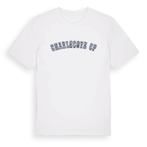 Charlecote CP college t-shirt – ekologisk bomull t-shirt från Pinshirt