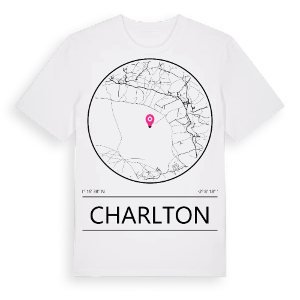 Charlton t-shirt – ekologisk bomull t-shirt från Pinshirt