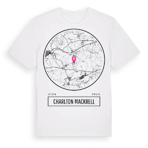 Charlton Mackrell t-shirt – ekologisk bomull t-shirt från Pinshirt
