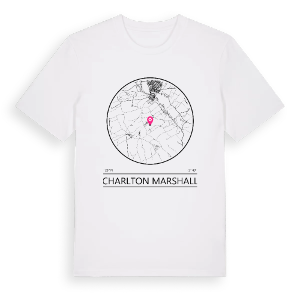 Charlton Marshall t-shirt – ekologisk bomull t-shirt från Pinshirt