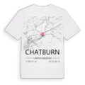 Chatburn karta t-shirt