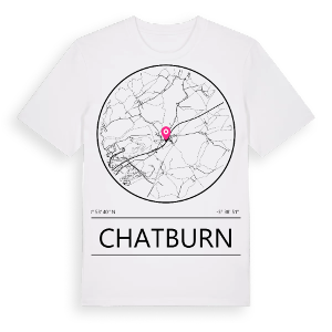 Chatburn t-shirt – ekologisk bomull t-shirt från Pinshirt