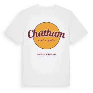 Chatham cirkel t-shirt – ekologisk bomull t-shirt från Pinshirt