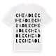 Cheadle ordlek t-shirt