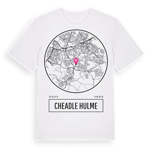 Cheadle Hulme t-shirt – ekologisk bomull t-shirt från Pinshirt