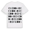 Cheddar ordlek t-shirt