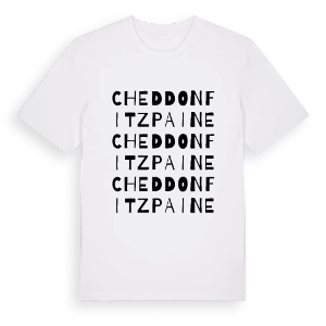 Cheddon Fitzpaine ordlek t-shirt – ekologisk bomull t-shirt från Pinshirt