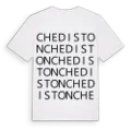 Chediston ordlek t-shirt