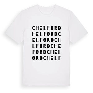 Chelford ordlek t-shirt – ekologisk bomull t-shirt från Pinshirt