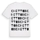 Chetton ordlek t-shirt
