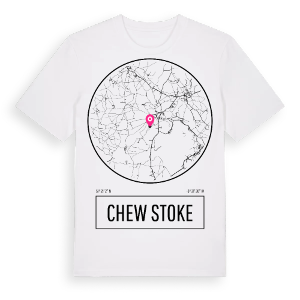 Chew Stoke t-shirt – ekologisk bomull t-shirt från Pinshirt