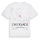 Chicklade karta t-shirt