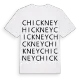 Chickney ordlek t-shirt