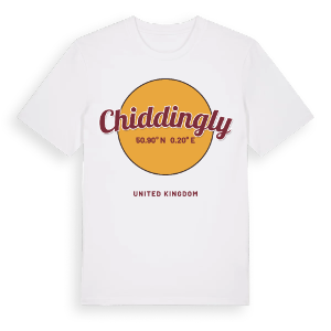 Chiddingly cirkel t-shirt – ekologisk bomull t-shirt från Pinshirt