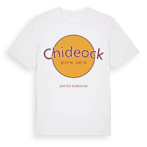Chideock cirkel t-shirt – ekologisk bomull t-shirt från Pinshirt