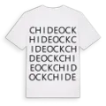 Chideock ordlek t-shirt