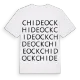 Chideock ordlek t-shirt