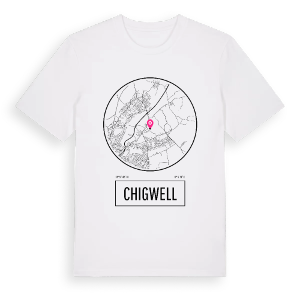 Chigwell t-shirt – ekologisk bomull t-shirt från Pinshirt