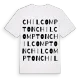Chilcompton ordlek t-shirt