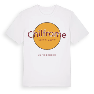 Chilfrome cirkel t-shirt – ekologisk bomull t-shirt från Pinshirt