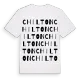 Chilton ordlek t-shirt