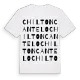 Chilton Cantelo ordlek t-shirt