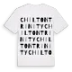 Chilton Trinity ordlek t-shirt