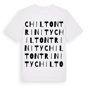 Chilton Trinity ordlek t-shirt – ekologisk bomull t-shirt från Pinshirt