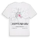 Chippenham karta t-shirt