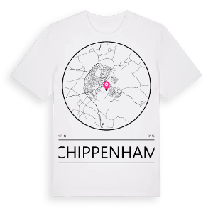Chippenham t-shirt – ekologisk bomull t-shirt från Pinshirt