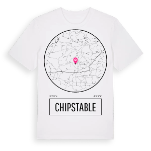 Chipstable t-shirt – ekologisk bomull t-shirt från Pinshirt