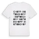 Choppington ordlek t-shirt