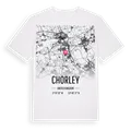 Chorley karta t-shirt