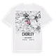 Chorley karta t-shirt