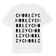 Chorley ordlek t-shirt