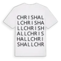 Chrishall ordlek t-shirt