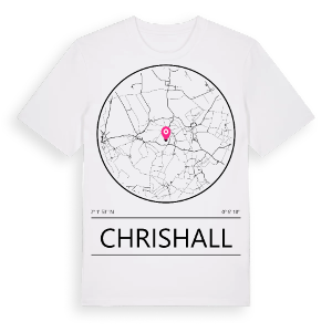 Chrishall t-shirt – ekologisk bomull t-shirt från Pinshirt