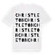 Christleton ordlek t-shirt