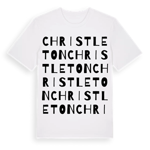 Christleton ordlek t-shirt – ekologisk bomull t-shirt från Pinshirt