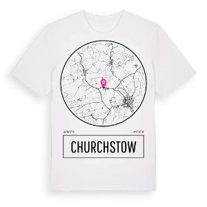 Churchstow t-shirt – ekologisk bomull t-shirt från Pinshirt