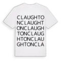 Claughton ordlek t-shirt