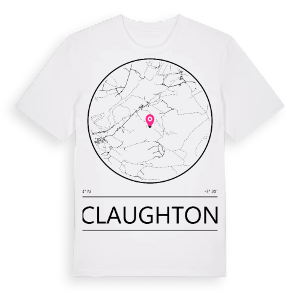Claughton t-shirt – ekologisk bomull t-shirt från Pinshirt