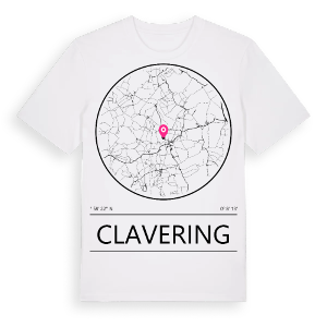 Clavering t-shirt – ekologisk bomull t-shirt från Pinshirt